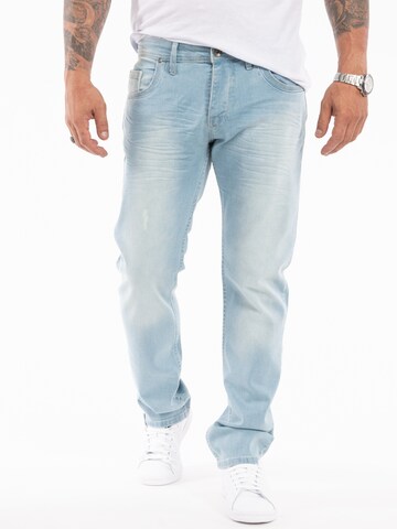 Rock Creek Boot cut Jeans in Blue: front