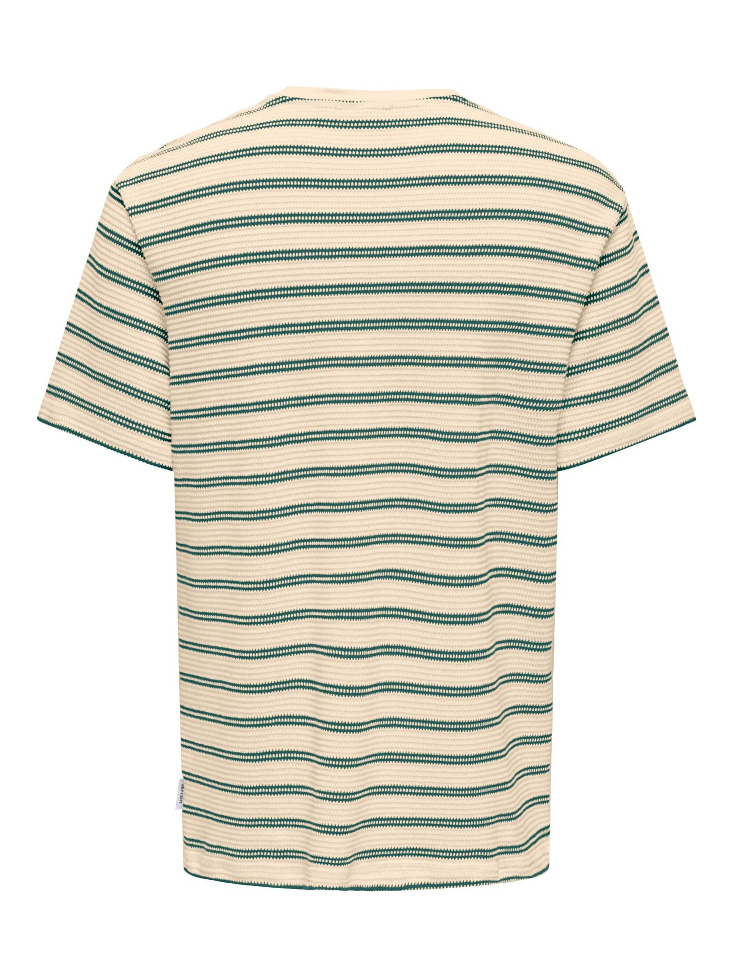 Only & Sons Shirt 'ian' in Beige