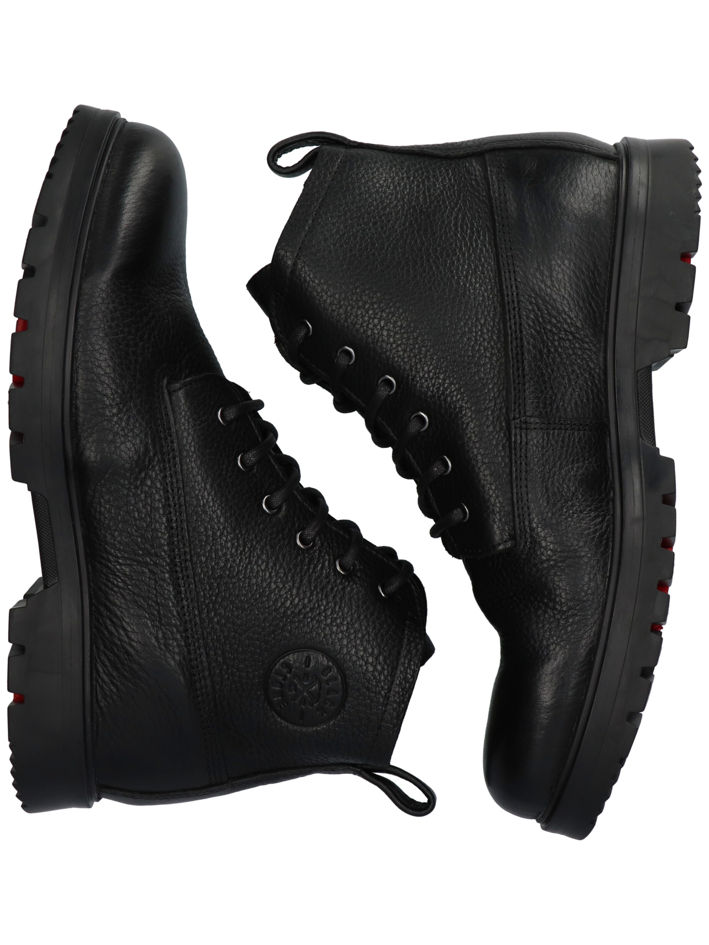BLACKSTONE Boots med snörning 'Rock Hardy Alpi CG030' i svart