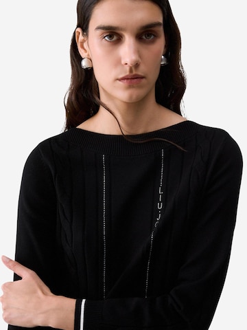 Liu Jo Pullover 'ECS MAGLIA CHIUSA TF6189 MS63L'‌‌‌‌‌‌‌‌ in Schwarz