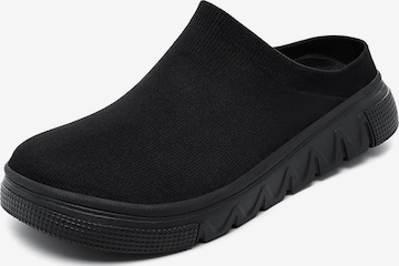 HUSKSWARE Slip On in Schwarz: Vorderseite