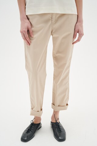 InWear Regular Byxa 'Annalee' i beige: framsida