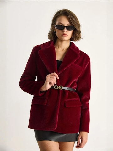 Bianco Lucci Between-season jacket in Red: front