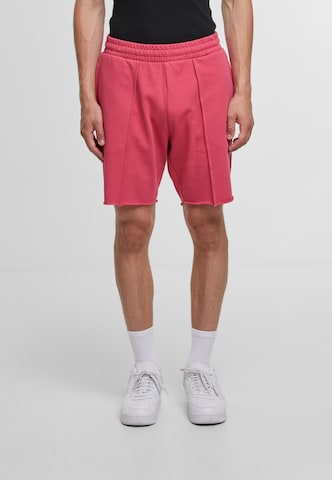 Regular Pantalon 'Wave' Just Rhyse en rouge