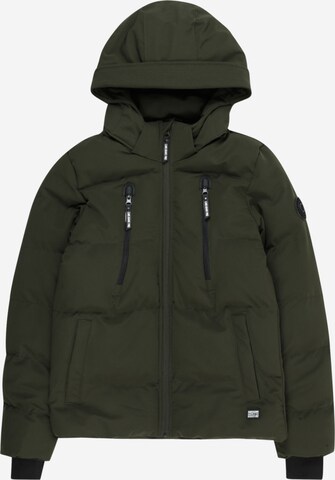 Cars Jeans Winter Jacket 'ARRANZO' in Green: front