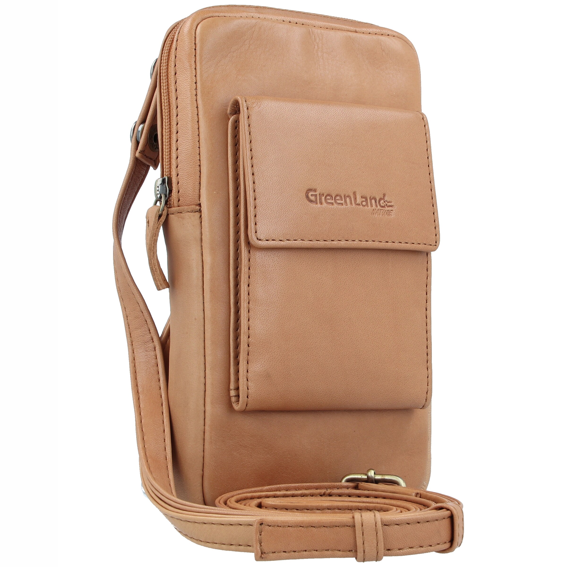 Sac à bandoulière Greenland Nature en marron