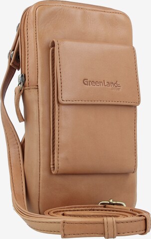 Borsa a tracolla di Greenland Nature in marrone