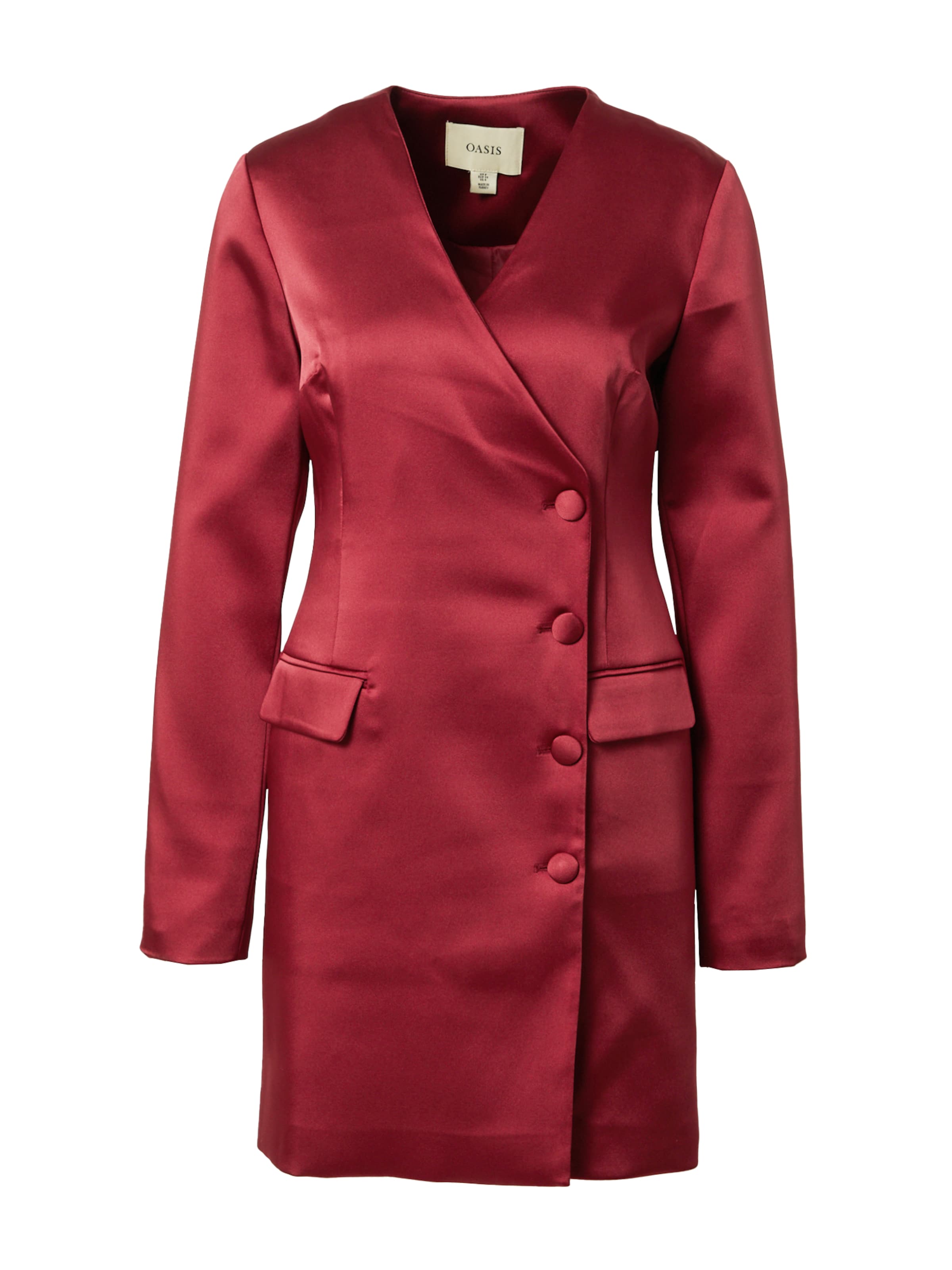 Oasis Mekko värissä punainen: etupuoli