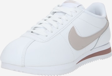 Nike Sportswear Låg sneaker 'Cortez' i vit: framsida