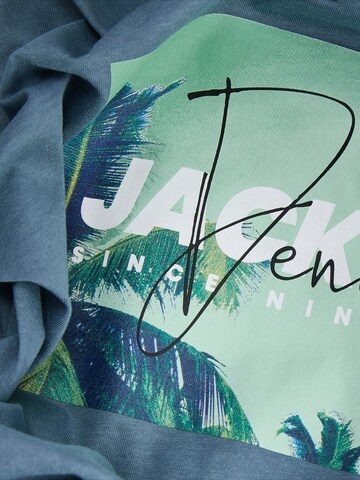 Jack & Jones Plus - Camiseta 'JJINDIANA' en azul