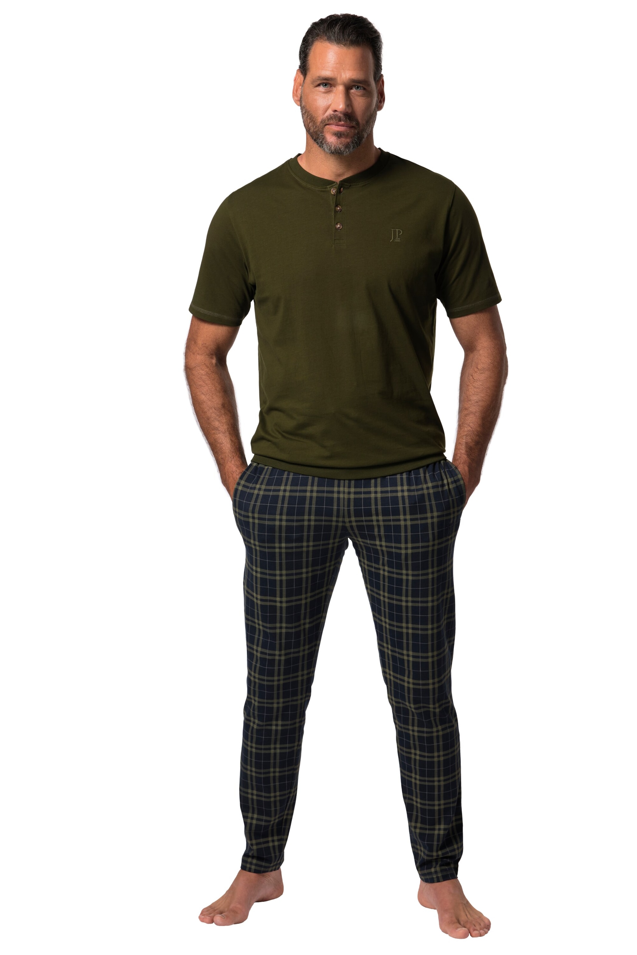 JP1880 Pyjama lang in Grün