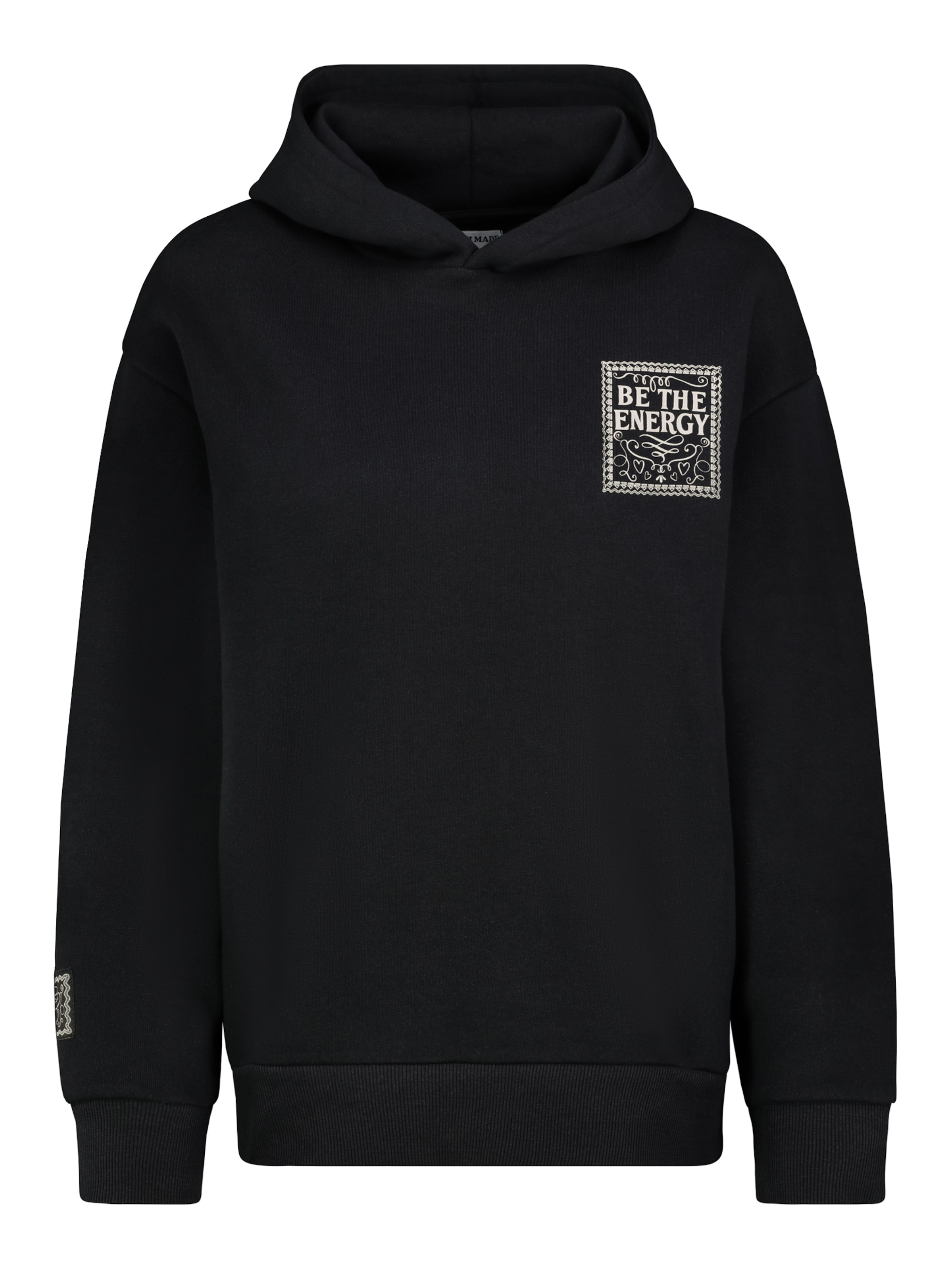 Fresh Made Sweatshirt in Schwarz: Vorderseite