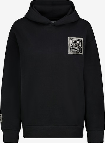 Fresh Made Sweatshirt in Schwarz: Vorderseite