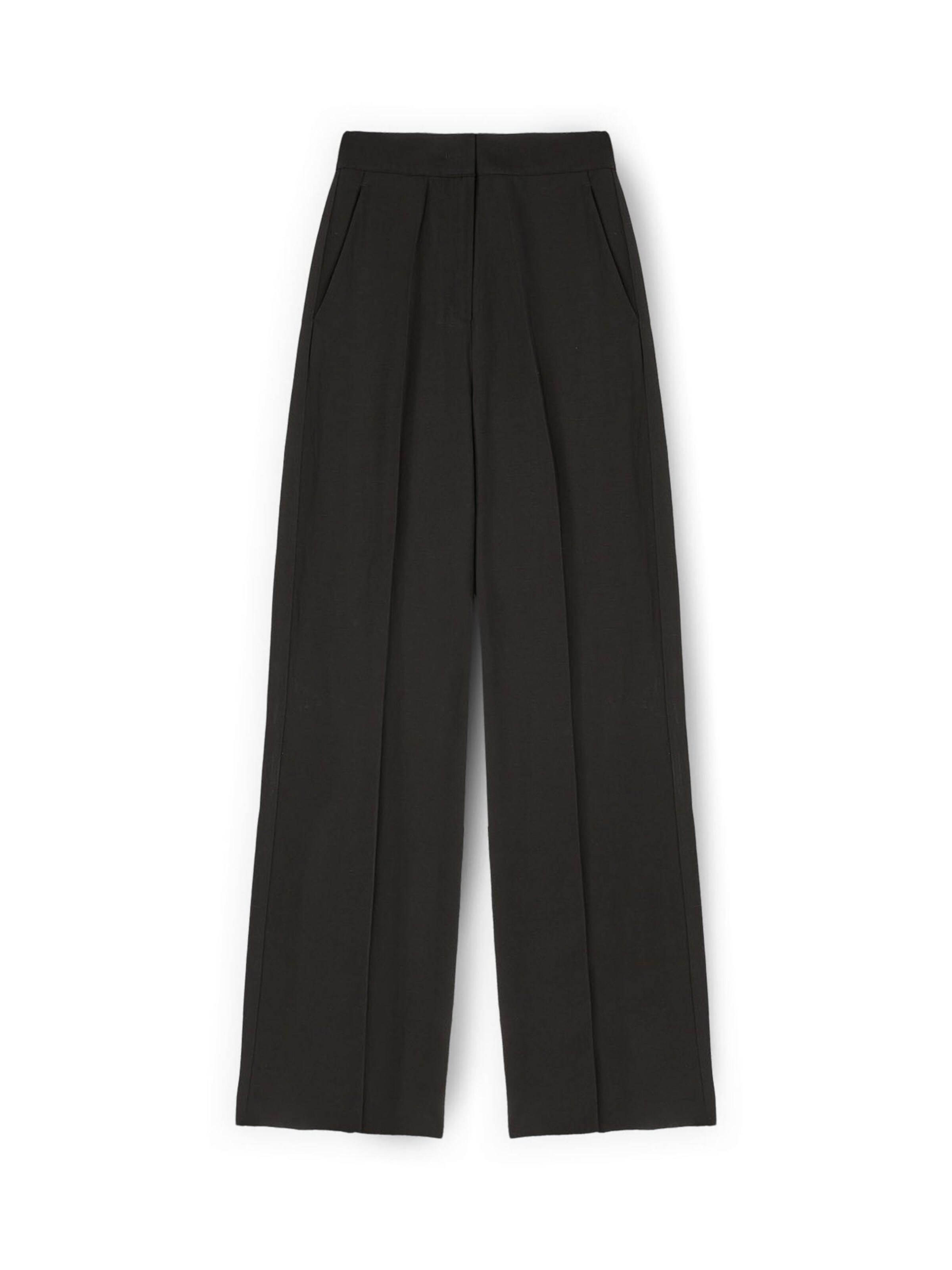 MOTIVI - Pierna ancha Pantalón en negro: frente