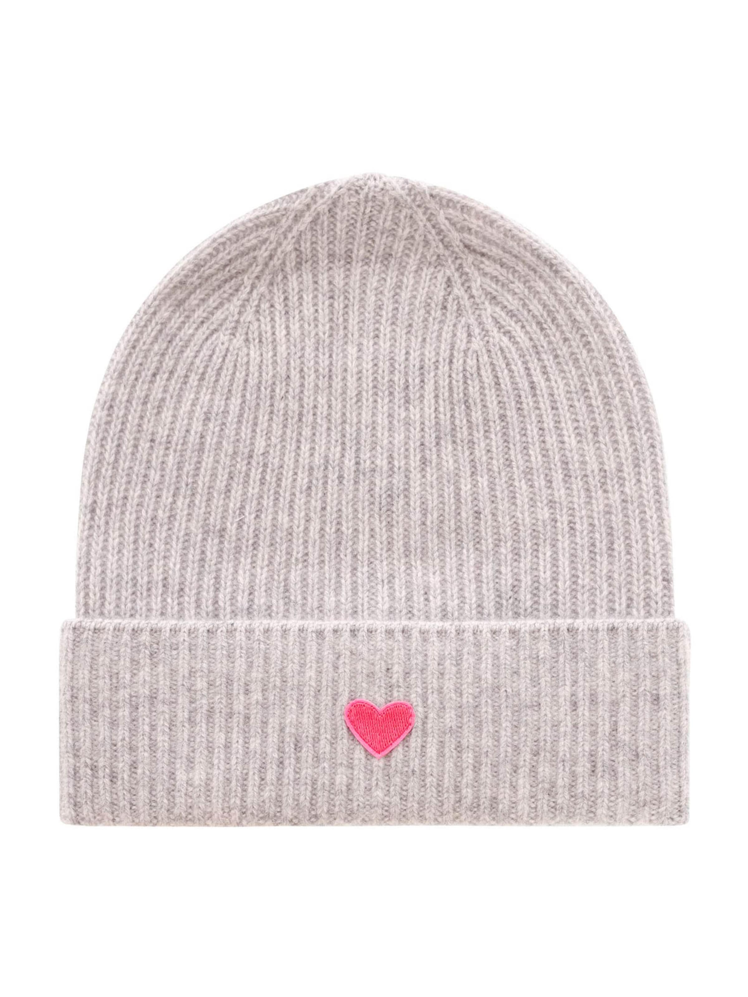 Zwillingsherz Beanie in Grey