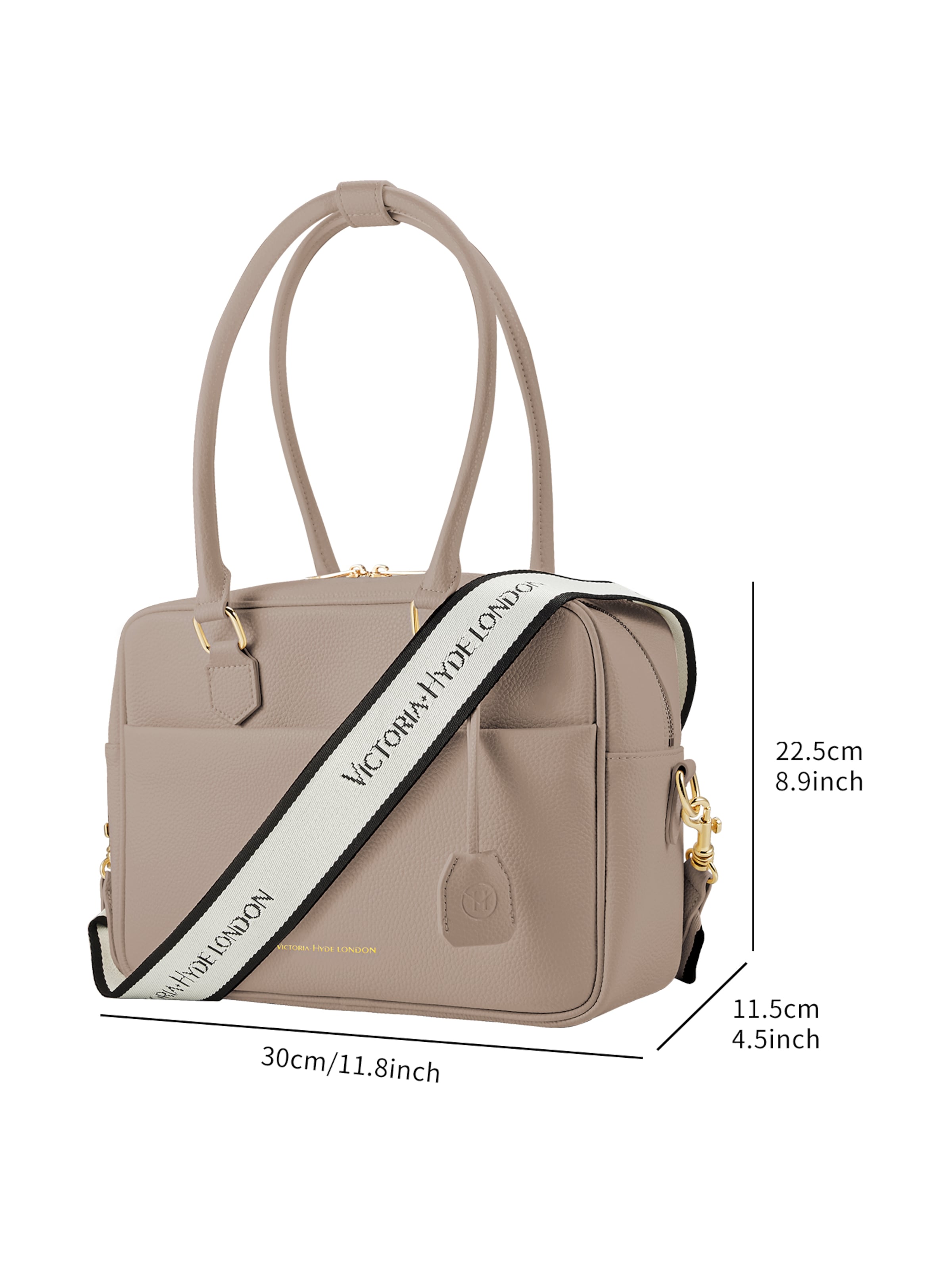 Sacs à main 'Margaret S' Victoria Hyde en gris