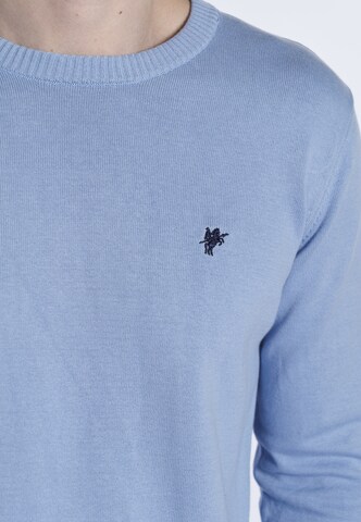 DENIM CULTURE Pullover ' NARCISO ' i blå