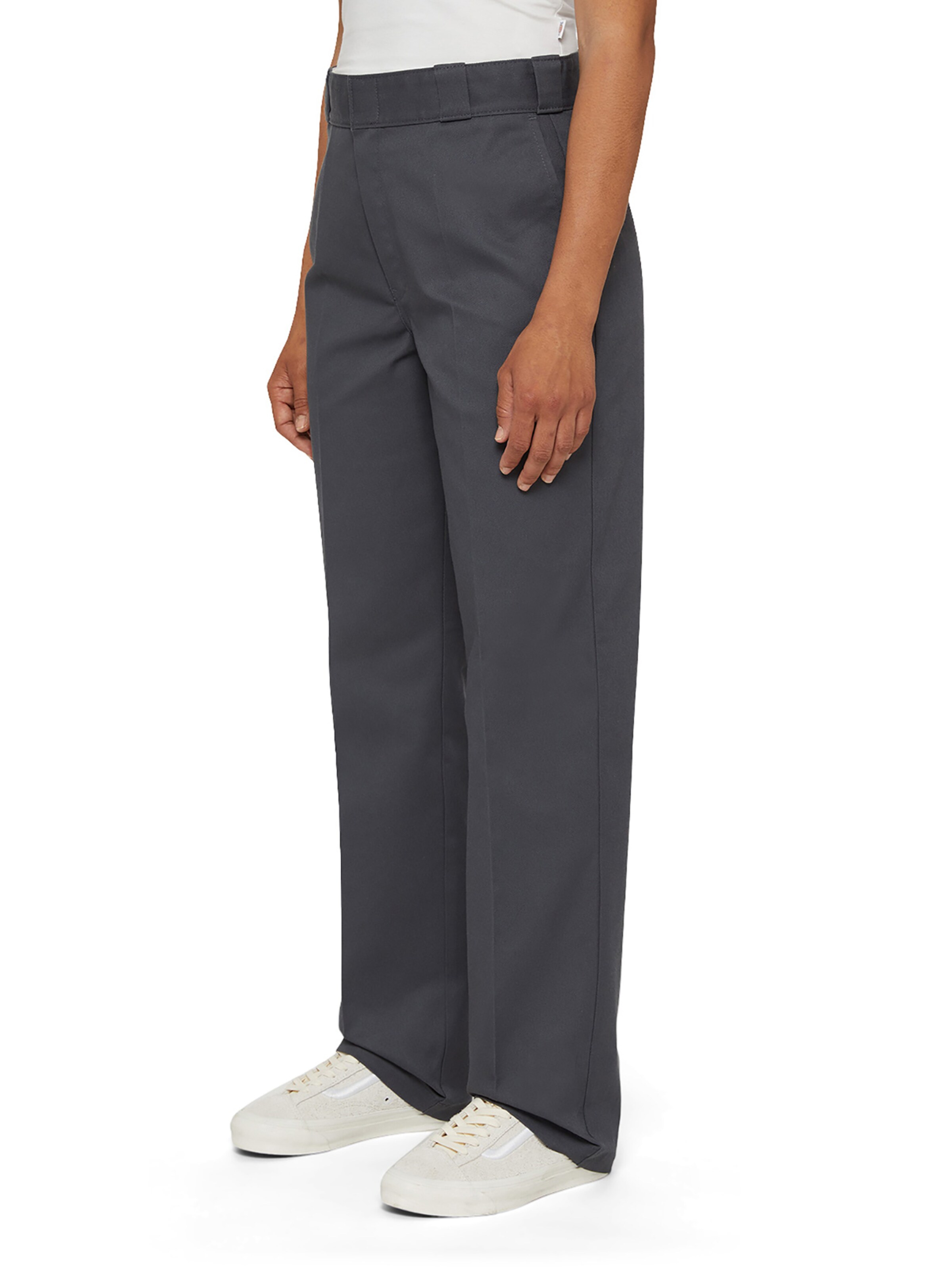 DICKIES Szabványos Ráncos nadrág '874' - szürke