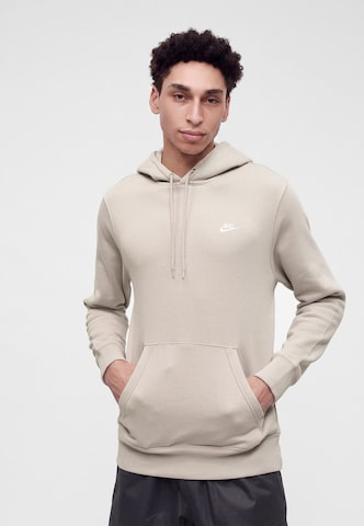Sweat-shirt 'CLUB' Nike Sportswear en beige