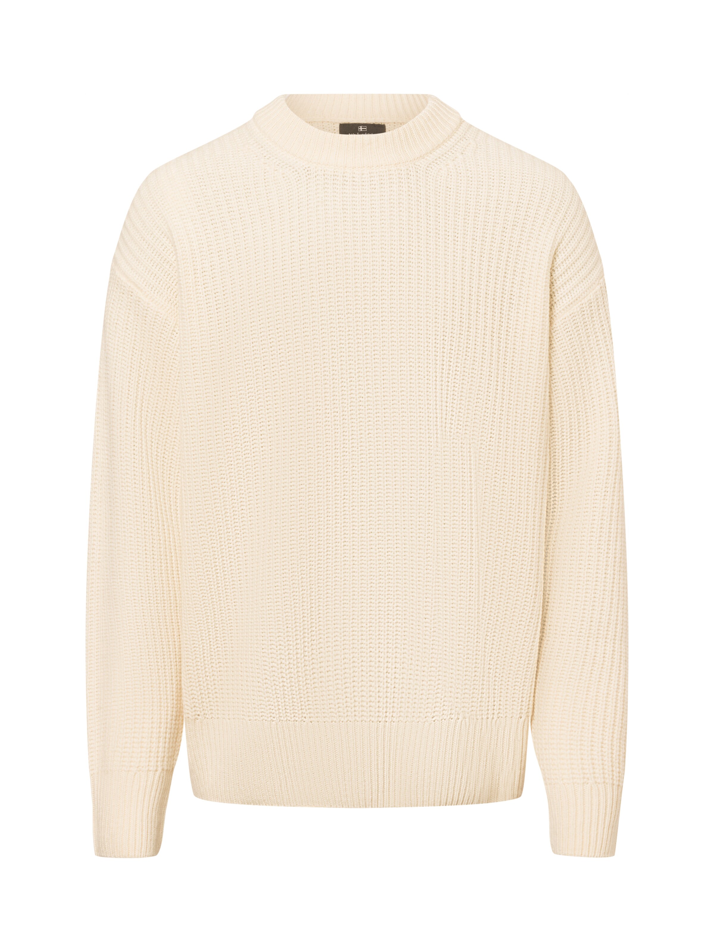 Nils Sundström Sweater in Beige: front
