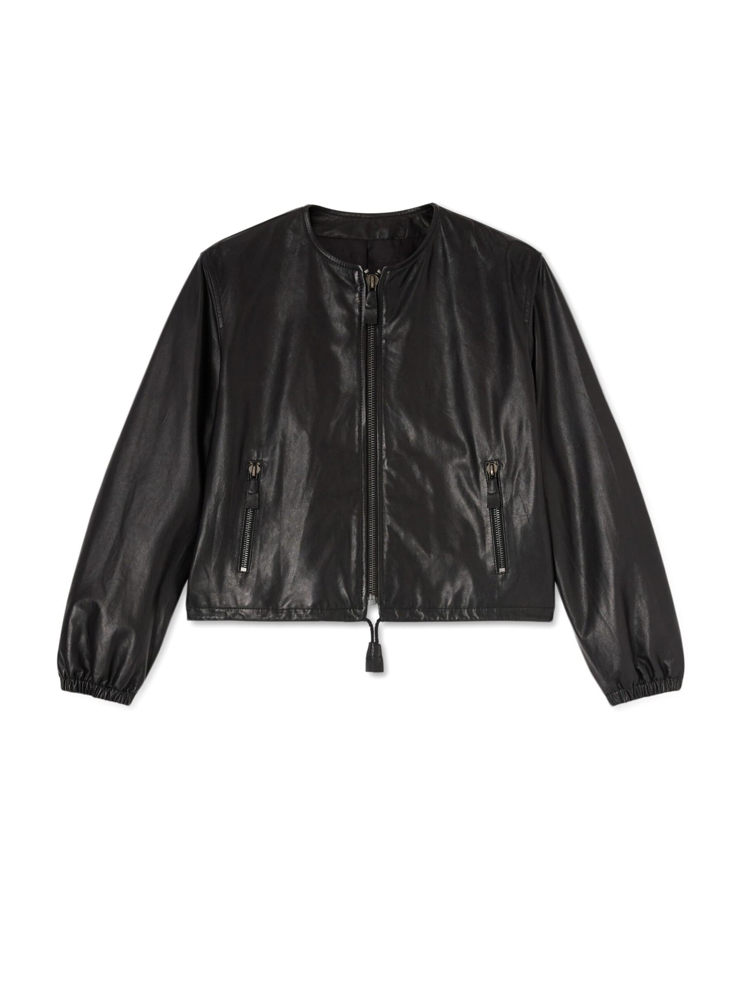 Cappotto invernale di Trussardi in nero: frontale