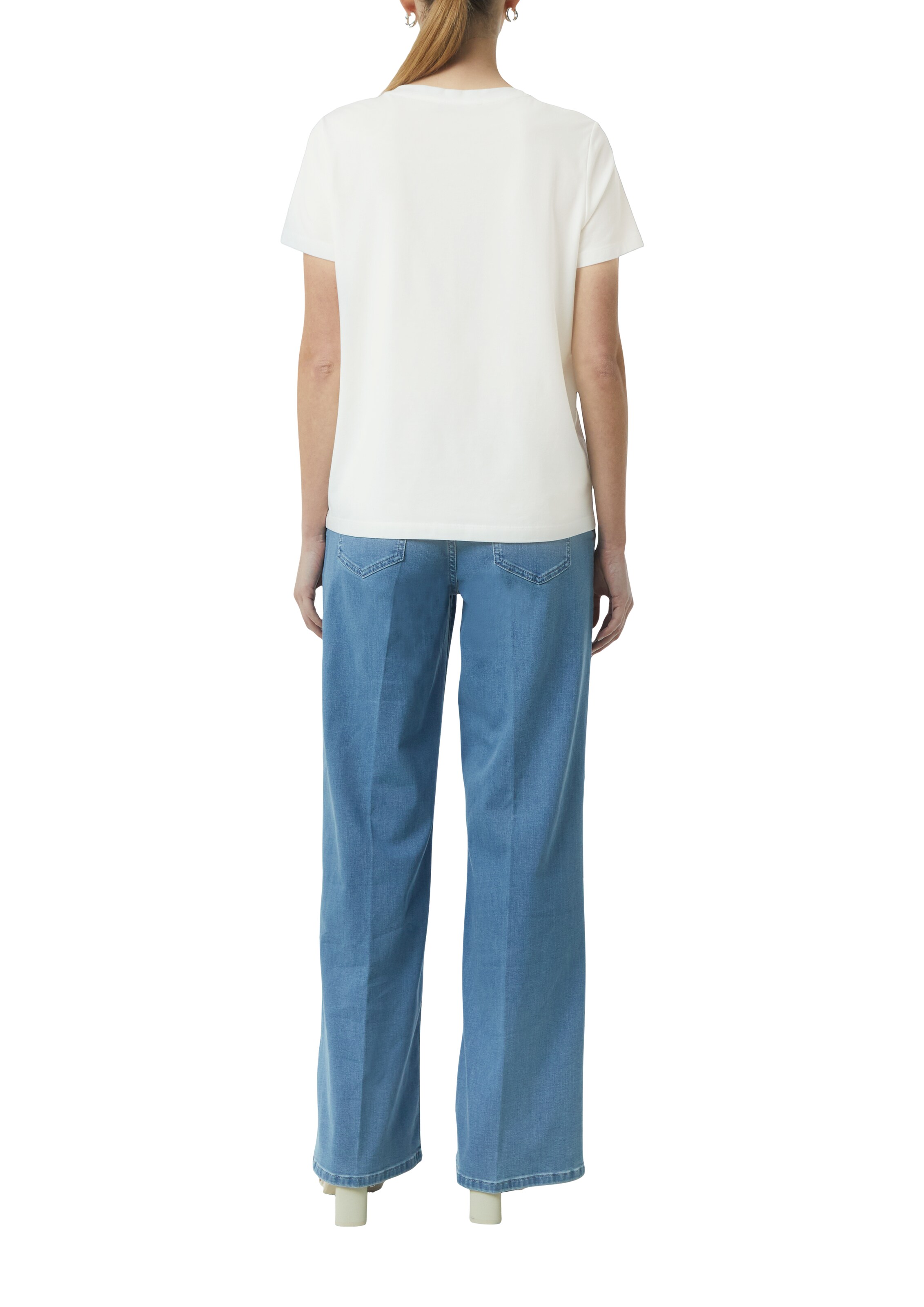 balts COMMA T-Krekls: no aizmugures