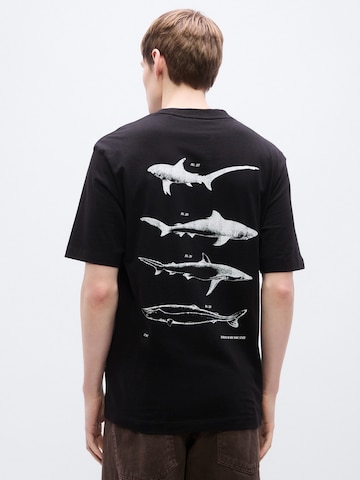 HUGO Shirt 'Nofishix' in Zwart