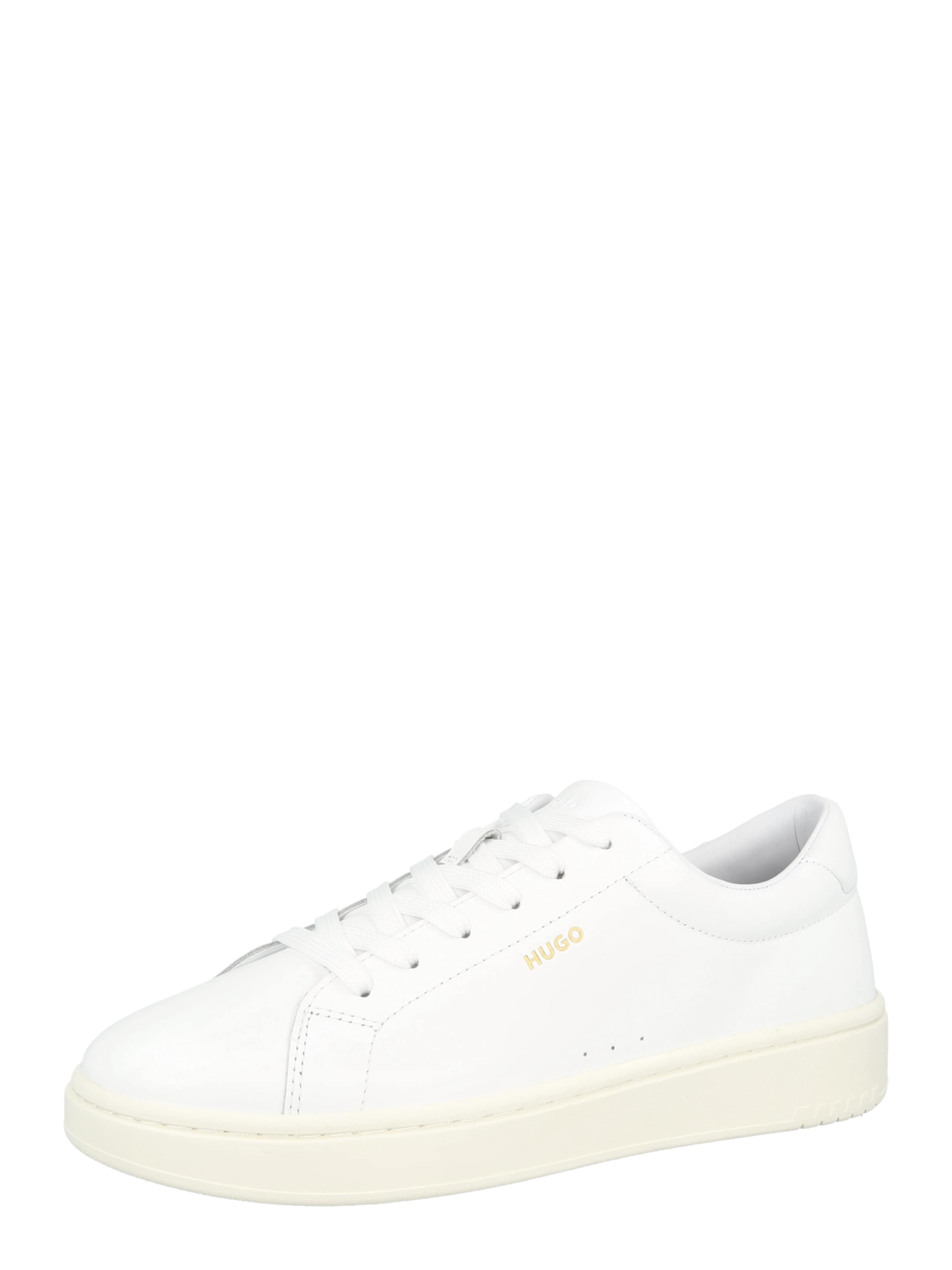 HUGO Rövid szárú sportcipők 'Neston' - fehér: elől