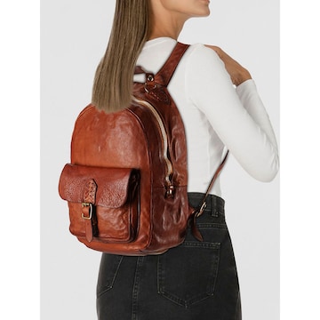 Campomaggi Rugzak 'Rossana' in Bruin: voorkant