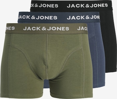 JACK & JONES Bokserishortsit 'JACBENJA' koossa S värissä laivastonsininen / oliivi / musta / valkoinen, Tuotenäkymä