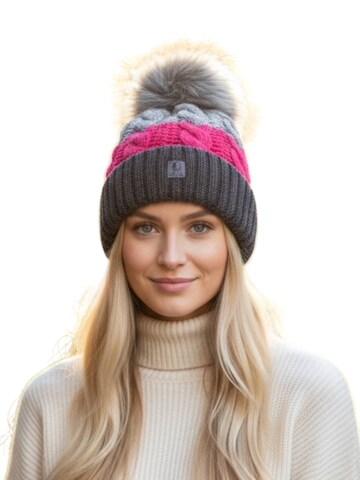 Kumixi Beanie 'Bommelmütze' in Pink