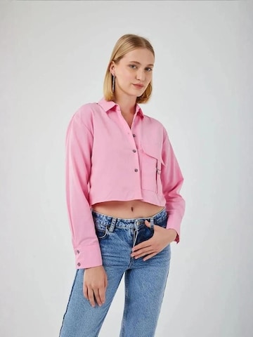 MixRay Blouse in Roze: voorkant