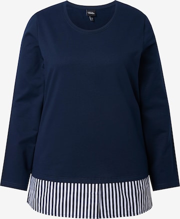 Ulla Popken Shirt in Blauw: voorkant