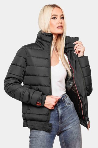 MARIKOO Steppjacke 'Poison' in Schwarz