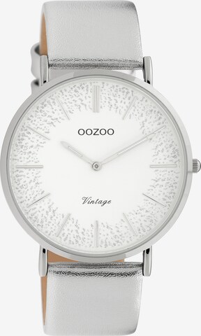 OOZOO Armbanduhr in Weiß: predná strana
