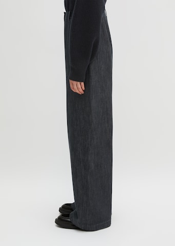 Marc O'Polo Wide Leg Hose in Blau