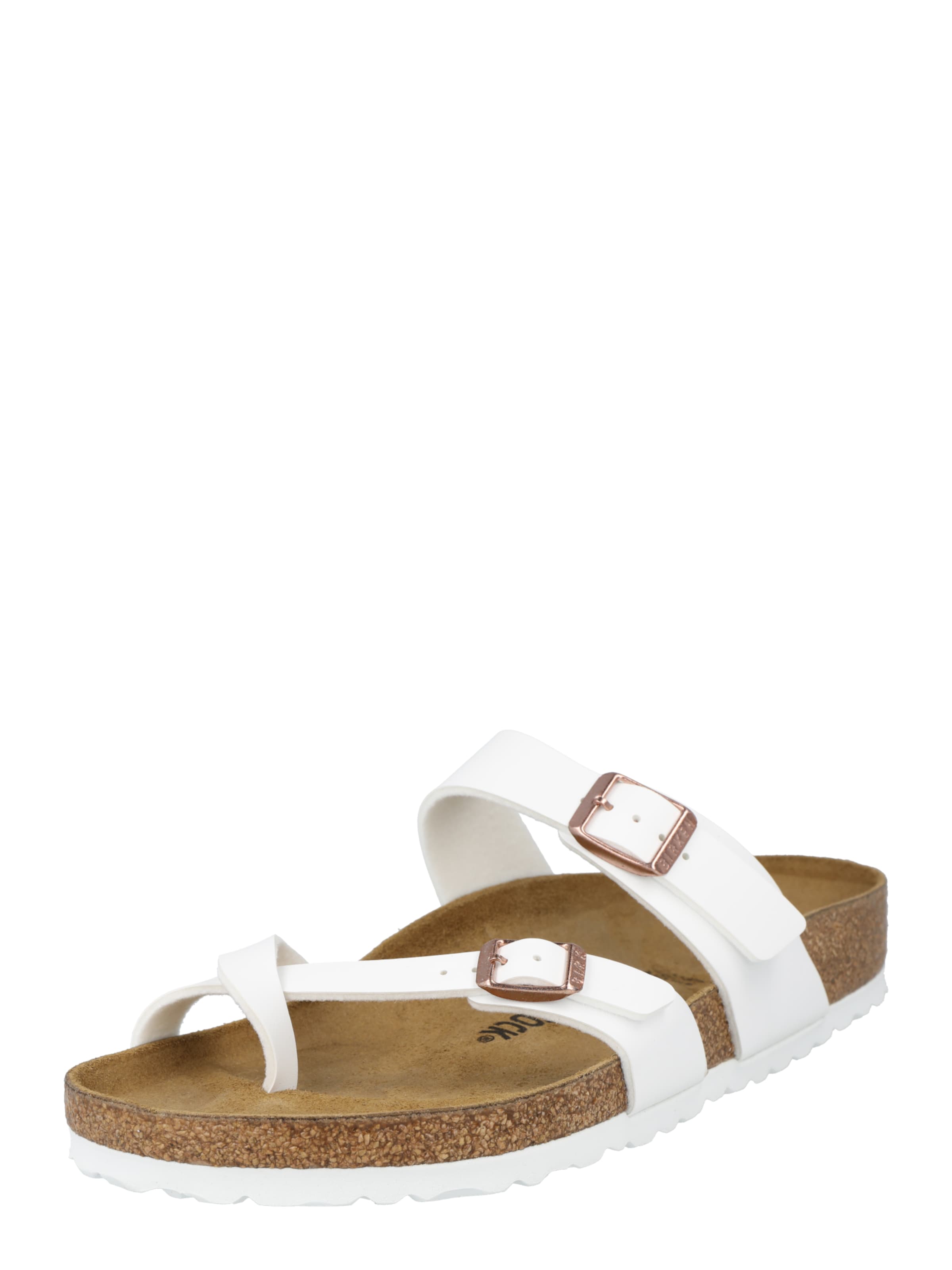 BIRKENSTOCK Zehentrenner 'Mayari' in 36 in weiß, Produktansicht