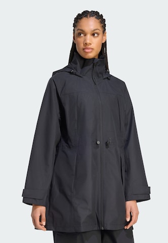 ADIDAS SPORTSWEAR - Chaqueta de montaña en negro: frente
