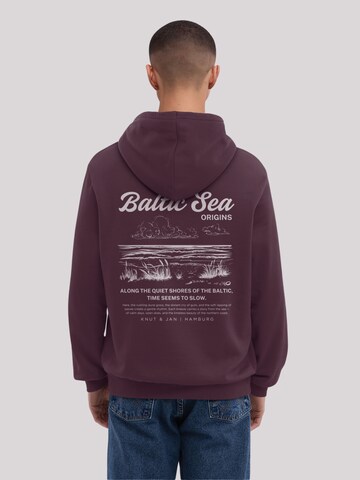 Sweat-shirt 'Knut & Jan Hamburg' F4NT4STIC en marron