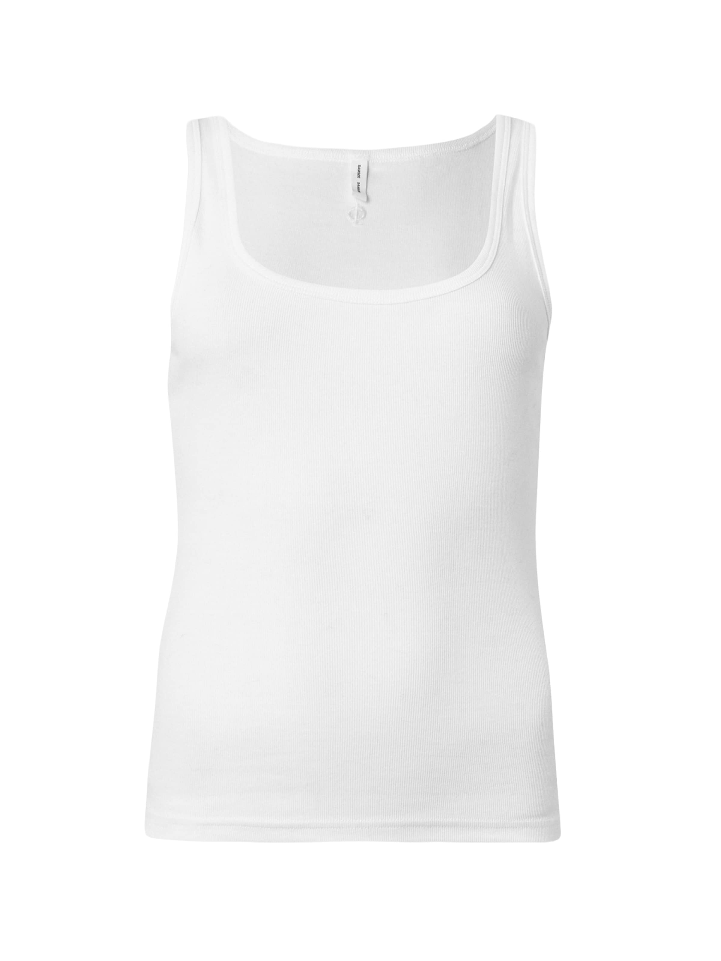 Samsøe Samsøe Топ 'Amanza' в Белый: спереди