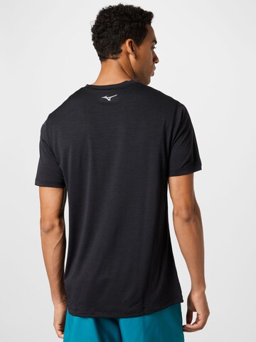 MIZUNO Sportshirt 'Impulse' in Schwarz