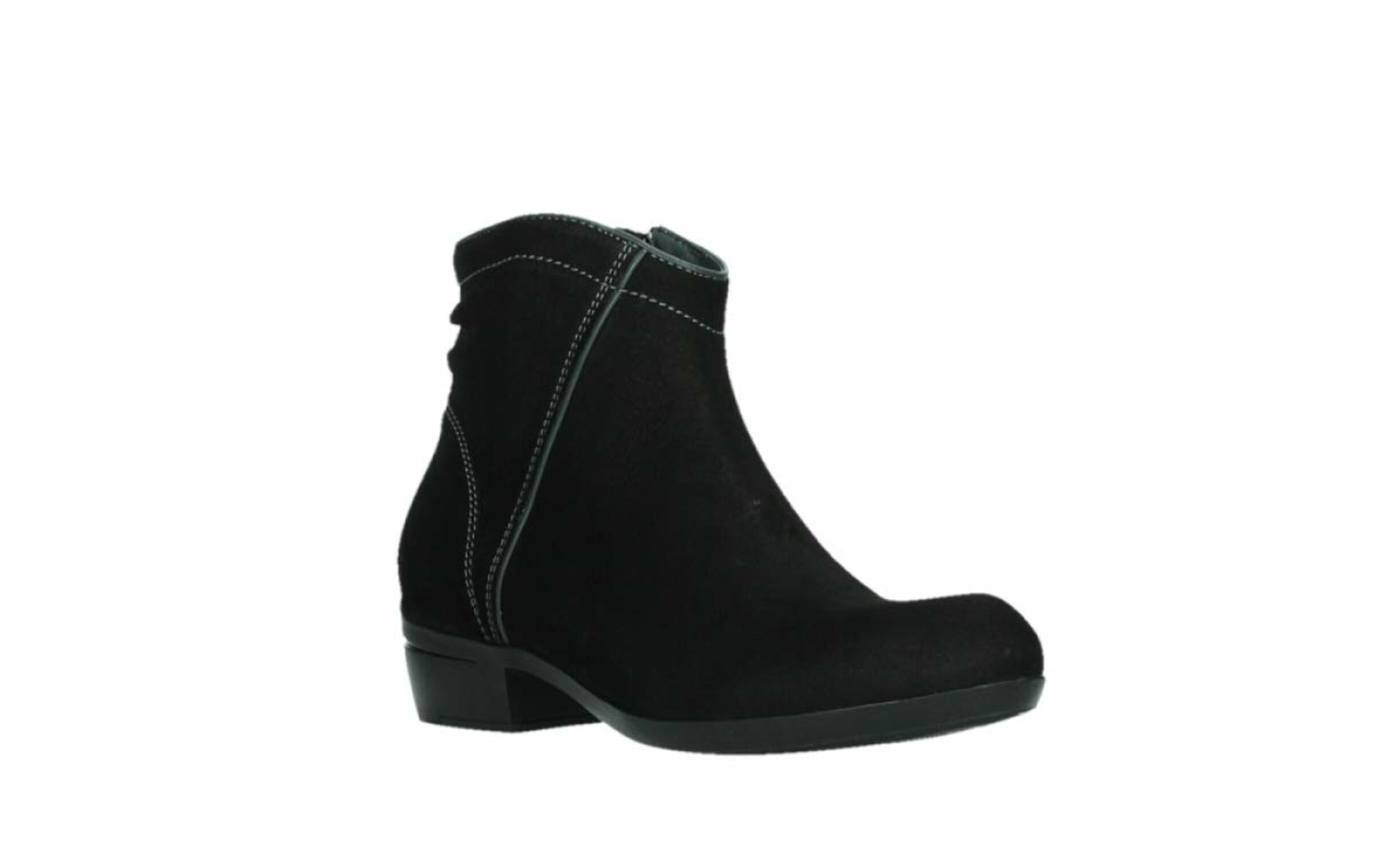 Wolky Ankle Boots in Schwarz: Vorderseite