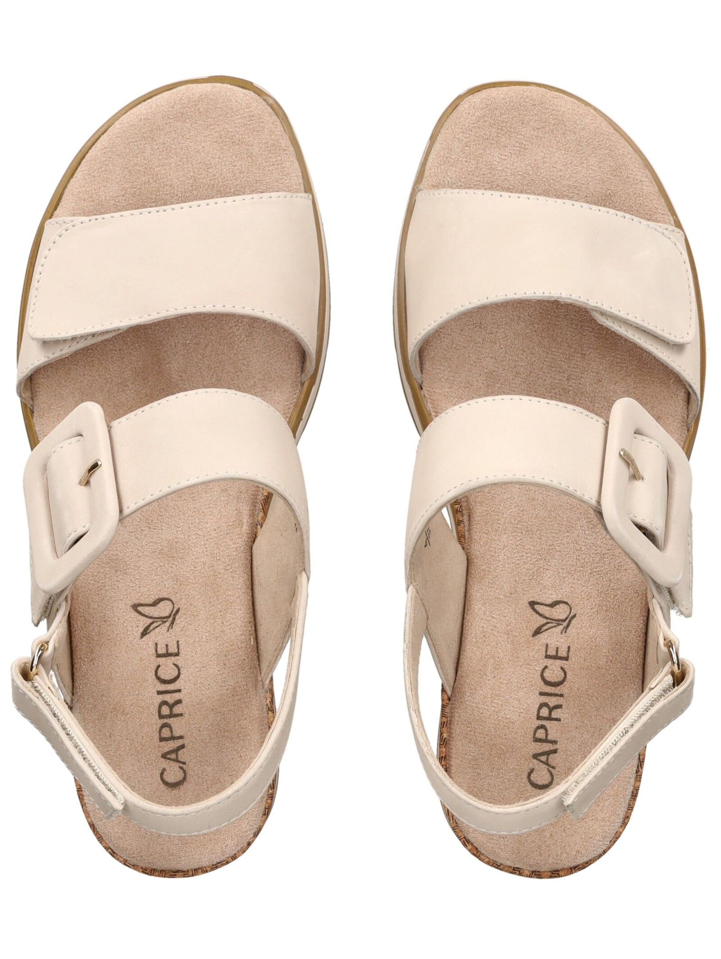 CAPRICE - Sandália em branco