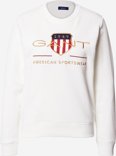 GANT Sweatshirt 'Archive Shield' in mischfarben / eierschale, Produktansicht