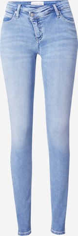 Skinny Jean 'MID RISE SKINNY' Calvin Klein Jeans en bleu : devant