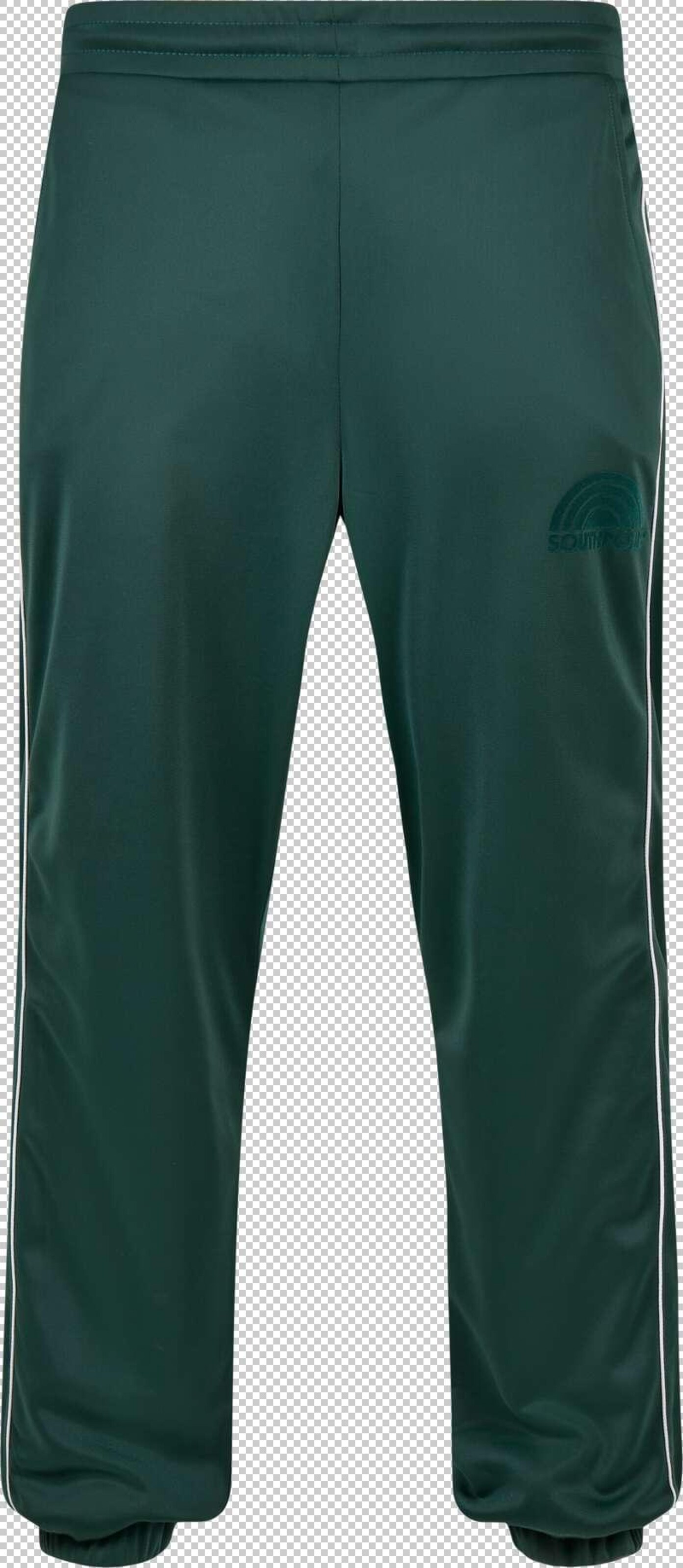 SOUTHPOLE Tapered Hose 'Southpole' in Grün: Vorderseite