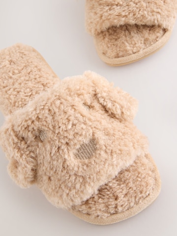 Next Huisschoenen in Bruin