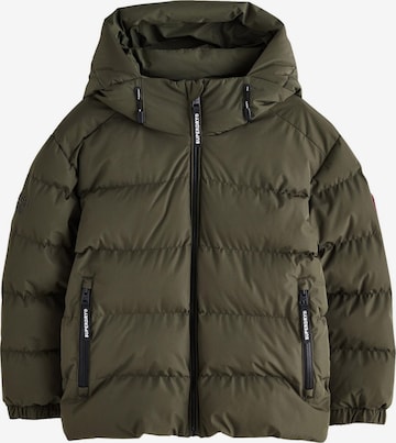 Superdry & Co Talvitakki värissä vihreä: etupuoli