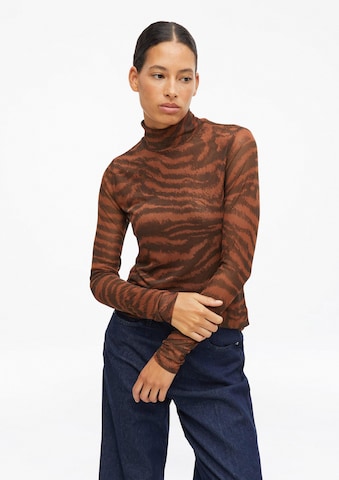 s.Oliver Shirt in Braun: Vorderseite