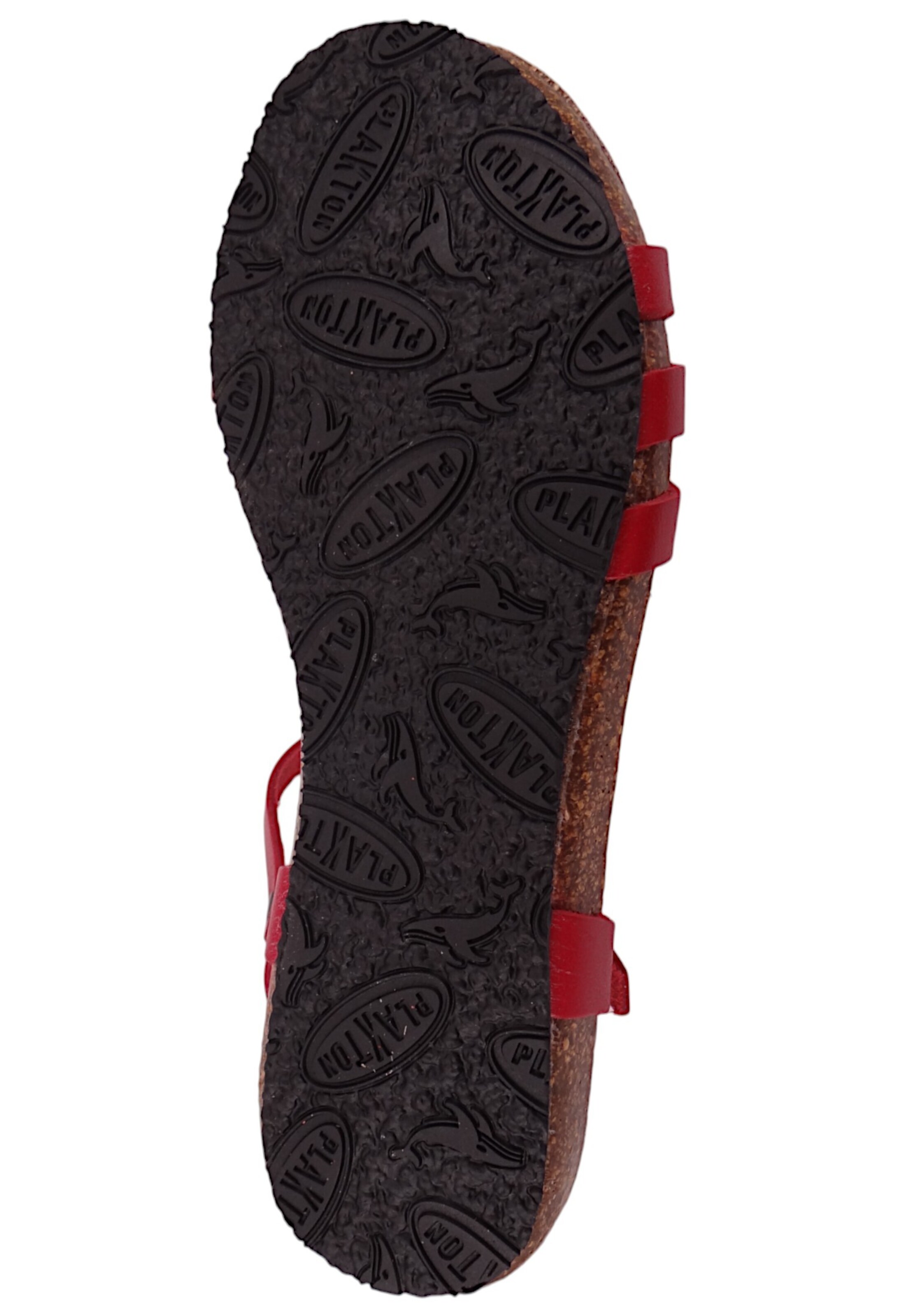 Sandales à lanières Plakton en rouge